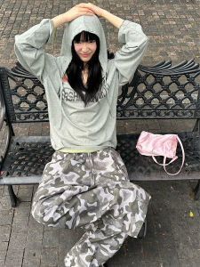 เสื้อยืดคอกลมแขนยาวพิมพ์ลายตัวอักษร CGGA สำหรับผู้ชายและผู้หญิง ทรงหลวม ลำลอง ป้องกันแสงแดด ฤดูร้อน 2025