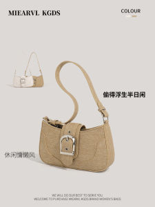 Miearvl Kgd Original Design Womens Small Crossbody Bag Soft Leather Underarm Bag with Single Shoulder Strap Casual Style