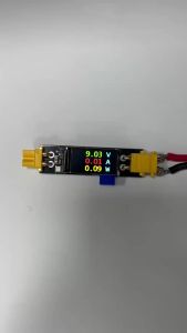 15A STM32 XT30 DC Bidirectional Power Meter 12V 24V Li-ion Lifepo4 Lithium Battery Charger/Discharger Digital Voltmeter Ammeter