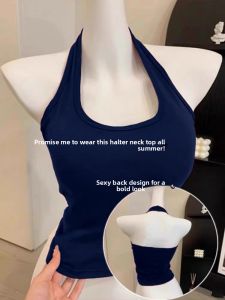 QIAOCHENXIAN | Lace-up Bralette Camisole 95 Cotton Large Size