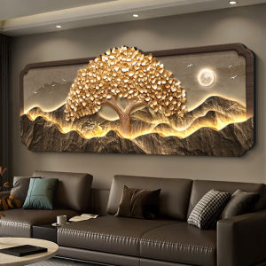 XIANGTUYIN | Led Lighting Money Tree Decorative Wall Art