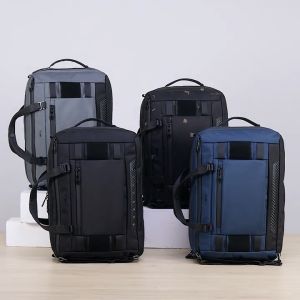 OZUKO New 3 In 1 Waterproof Business Backpack Men 15.6" Laptop Backpack Multifunction Large Capacity Outdoor Travel Bag