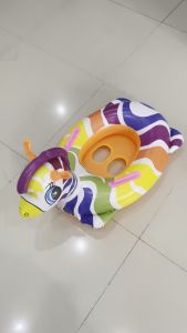 PELAMPUNG BAN KOLAM RENANG ANAK DENGAN PEGANGAN MOTIF ZEBRA LUCU KOLAM