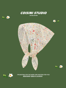 Khăn Trùm Đầu Kiểu Pháp Nghệ Thuật Cho Phụ Nữ Phong Cách Đồng Quê Hoa Khăn Trùm Đầu Tam Giác Chụp Ảnh Bãi Biển Trang Trí Khăn Lụa