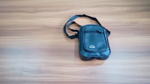 Tas Selempang Kecil Pria Slingbag Bahu Cowok Premium Kuat Awet Hitam 505