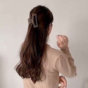 Zaman Now - Jepit Rambut Wanita Doff Kotak Panjang / Jedai Wanita Persegi Panjang Doff Korean Style Import / Jedai Rambut Wanita Model Bolong