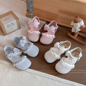 Lace Bow Princess Sandals