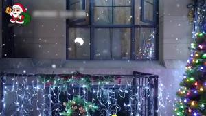 2026 Solar Ice Fairy Strip Light 8 Modes Waterproof Lights Outdoor Garden Decoration Lights For Home Eaves Christmas Wedding