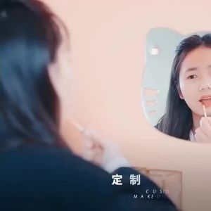 cute mirror sticker wall acrylic mirror wall sticker self-adhesive mirror