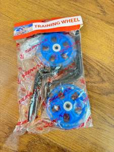 ( MENYALA ) Exotic Roda Samping Bantu Keseimbangan Sepeda Anak BMX Mini Ukuran Size 12 16 inch Model Nyala Lampu Balance Training Trainning Wheel
