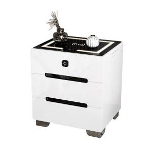 Nordic Style Nightstand & Smart Fingerprint Lock Table: A Comprehensive Guide