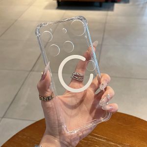 Magnetic Transparent Hard Phone Case With Soft Bumper For Nothing Phone 3A Pro 3 2A 2 1 Premium New Arrivals Cover