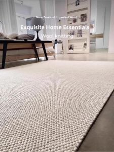 New Zealand Wool Minimalist Luxurious Carpet