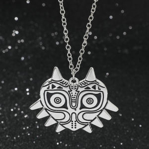 Bandai | Hot Games Majoras Mask Pendant Necklace Gamer Souvenir Creative Jewelry for Men & Women