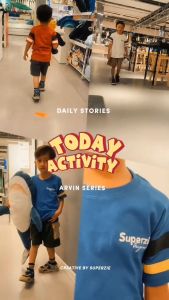 Kaos Anak 1-8 Tahun & Kaos Gembo Kids