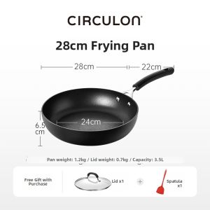 Circulon | Non-Stick Skillet for Pancakes and Eggs Large Capacity Dishwasher Safe