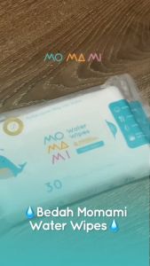 Bundle Momami Baby Water Wipes - Tisu Basah 99% Air Murni Untuk Bayi (6 Pcs x 30 Lembar)