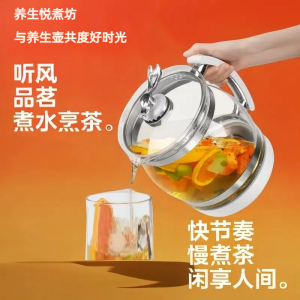 Large Capacity Glass Health Pot 3L 4L 5L Integrated Soup Cooking And Water Boiling Health Pot for Tea Brewing Panafresh SD-3000A