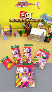 FCI 12/18/24/48PCS BoxColor Pencil Arts and Craft Drawing Painting Colored PencilSchoolSuppliesPremiumMulticolor Colored