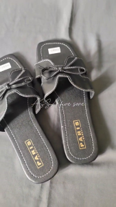 sandal Wanita Terbaru Model Selop Fashion Wanita Cantik Elegan Sol Karet Anti Licin