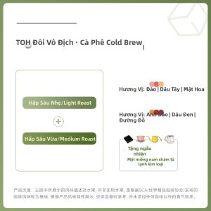 Sinloy Coffee | Cà Phê Cold Brew Vô Địch TOH Ethiopia