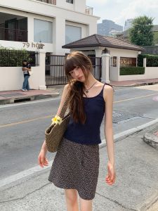 NIHAOKANONG | Chân Váy Ngắn Phong Cách Retro