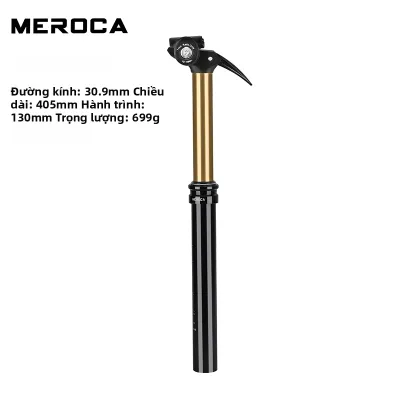 MEROCA | Ống Yên Xe Đạp Điều Chỉnh Chiều Cao Bằng Tay 27.2/31.6mm