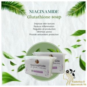 [ Esoterica ] FAMILY-SIZE ORIG1NAL NIACINAMIDE with GLUTATHIONE PREMIUM WHITENING SOAP