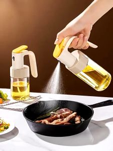 8686.Lucky ขวดใส่น้ำมัน ขวดสเปรย์พ่นน้ำมัน แบบหัวฉีดสเปรย์ สำหรับทำอาหาร พร้อมส่ง