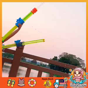 BIBISWIM Kids Outdoor Spray Water Gun Blaster Shooter Swimming Pool Beach Toys | Mainan Pistol Air Panjang