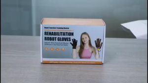 Rehabilitation Robot Gloves Hemiplegia Stroke Therapy Glove Hand Function Recovery Mirror Gloves Finger Exercise Training Equipment