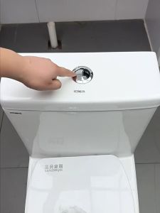 KOVEX Dual Flush Toilet Water Tank Push Button Plastic With 2 Rods for 38/48/58mm Hole COD
