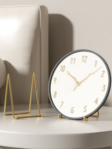 Modern Simplicity Iron Art Clock Stand Display Rack Plate Holder Tea Cake Showcase Picture Frame Base Home Decor Accessories