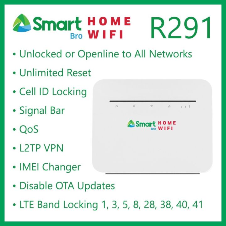 Smartbro R291-4GLTE+CAT6+Openline+8-LTE-Bands | Lazada PH