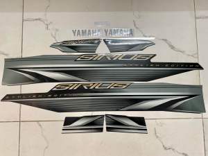 Bộ tem Sirius 2019 màu xanh nhớt hàng nhập Thái Lan chất lượng cao dành riêng cho dòng xe này tem in lụa màu sắc cực đẹp và bền giá bán cực tốt bán lẻ như bán sỉ  Liên hệ gặp hải  Ðịa chỉ