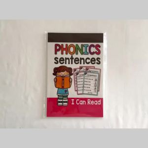 Kids Children English Exercise Book Phonics Educational Workbook I Can Read Sentences Training Teacher Teaching Aids Montessori