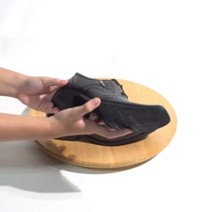 Sepatu Pantofel Tali Pria Formal Kerja Kantoran Kulit Handmade M.9012