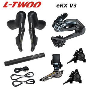 L-TWOO | LTWOO V3 ERX ER9 2x12s / 2x11s Road Electronic Groupset Replaceable Battery APP Programming