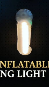 ASAFEE GF-899 Foldable Inflatable Camping Lantern Magnetic Hook Dual White & Yellow LED Light USB Rechargeable IP66 Portable Outdoor Light