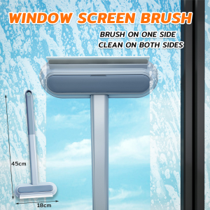 Baete Window Screen Brush Window Cleaner Dust Cleaning Brush Scrub Window Brush Cleaning Tool