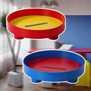 Memphis Multifunctional Round Storage Plate Fruit Plate Storage Plate Cup with Desktop Decoration Tray Finishing