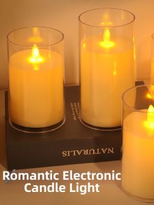 BEAUTY IN THE LIGHT | Atmosphere Romantic LED Simulation Candle Night Light