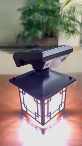 Flash Home Solar wall light waterproof outdoor motion sensor solar light automatic garden decoration landscape night light