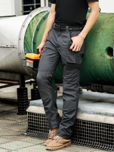Wear-Resistant Work Trousers Multi-Joint Strong Construction Site Automobile Repair Mechanical Maintenance Waterproof Pants