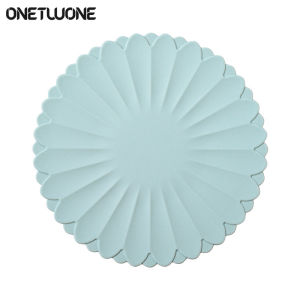 onetwone Silicone Insulation Mat Dining Mat Heat-resistant and Heat-resistant Bowl and Plate Mat Flower Shape Coasters table decor mat pot mat