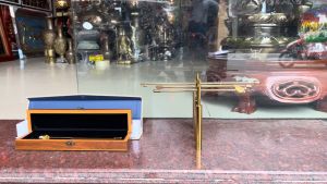 Thước Tầm Long Bằng Đồng Phong Thủy (Kèm Hộp)