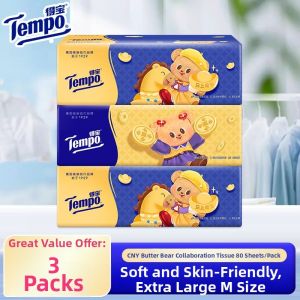 Tempo | Butter Bear Collaborated Tissues 80 Sheets