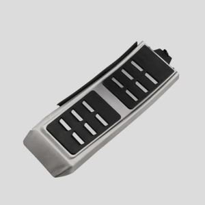 For Porsche Macan Macan S 2019 - 2026 LHD Pedals Accelerator Gas Brake Pedal Cover Foot Rest Pad Protector Interior Accessories