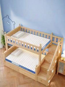LANWUXUAN | Child-Friendly Latex Mattress Pad for Bunk Beds