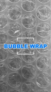 Bubble Wrap Eceran 10 Meter Ekonomis- Bubblewrap Pelindung Paket 17cm/20cm/25cm/30cm/40cm